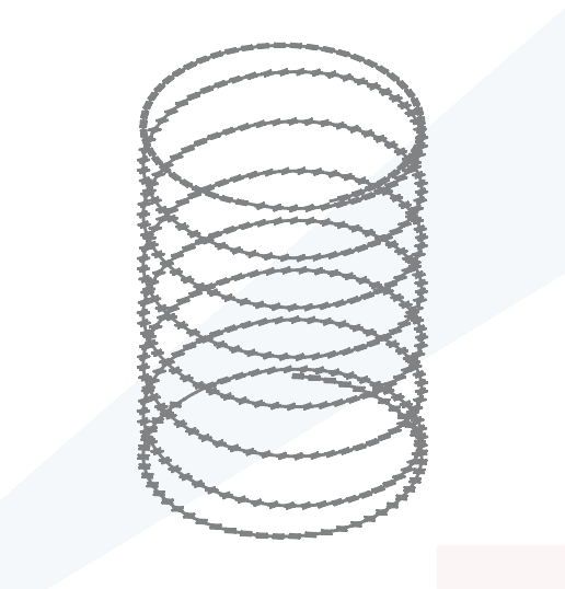 PTCC PUNCHED TAPE CONCERTINA COIL