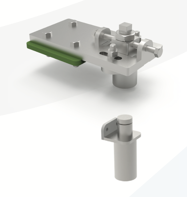 H. TOP AND BOTTOM HINGES